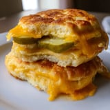 Pickle Bread Cheddar Buns
