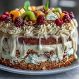 Easter Dessert Carrot Pavlova Lemon