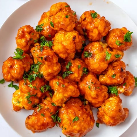 Sriracha Buffalo Cauliflower Bites