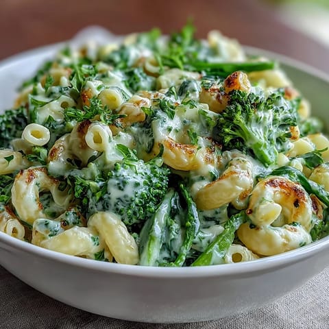 Green Mac Cheese Spinach Broccoli