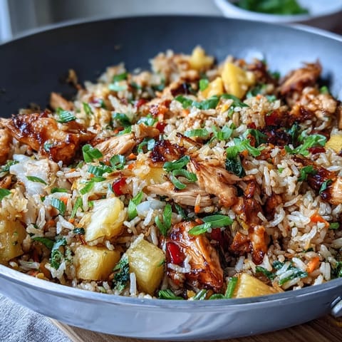 Hawaiian Pineapple Chicken Rice