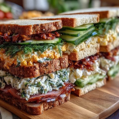 Kentucky Derby Tea Sandwiches