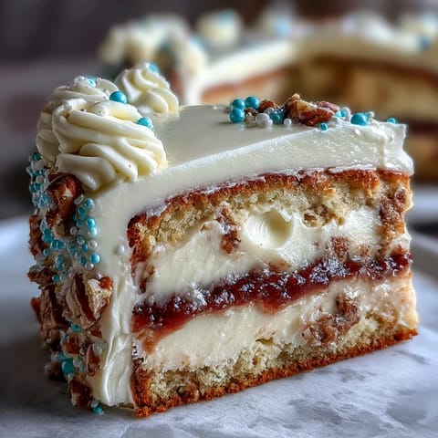 Two-Tier Vanilla Balloon Cake