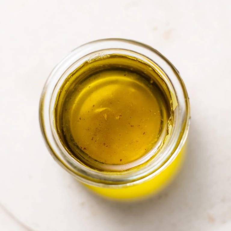 Vibrant image of Simple Honey Vinaigrette Salad Dressing, perfect for salads, with a light, delicious flavor.