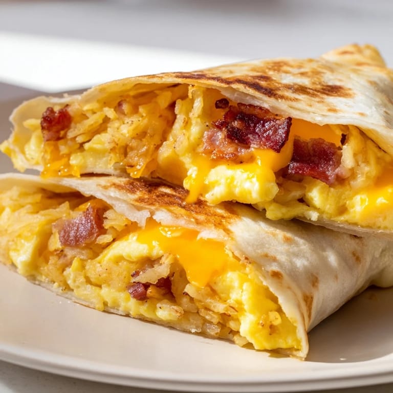 Baked B.E.C. Breakfast Bites filling with eggs, bacon and cheese, ideal for a quick breakfast.