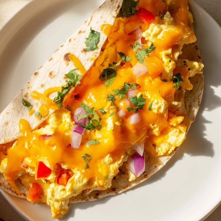 A close-up shot of baked Sheet Pan Breakfast Tacos ready to eat with a side of salsa.