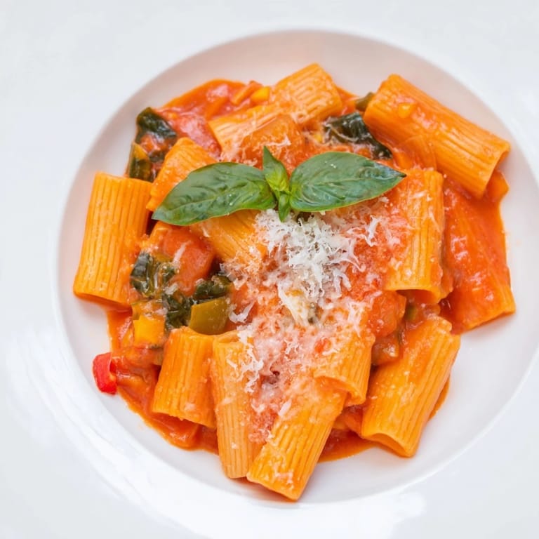 A creamy pot of Hidden Veggie Tomato Pasta Sauce ready to coat steaming spaghetti, featuring a vibrant orange-red hue and a wooden spoon.