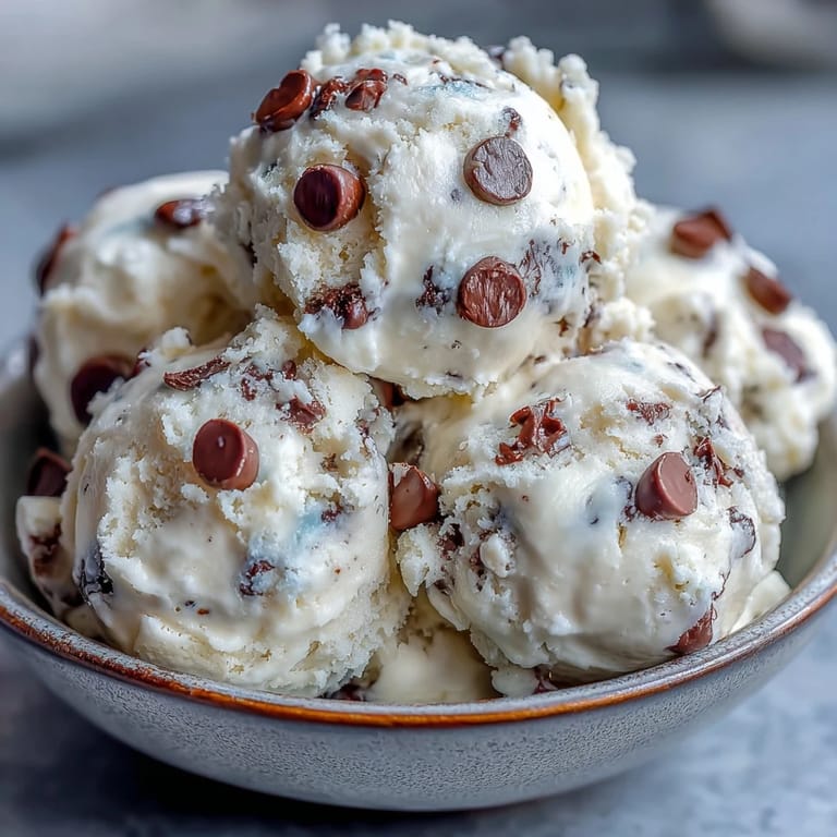 Homemade Greek Yogurt Cookie Dough is displayed in a glass jar with a wooden scoop, highlighting its easy, egg-free, refrigerated dessert style.