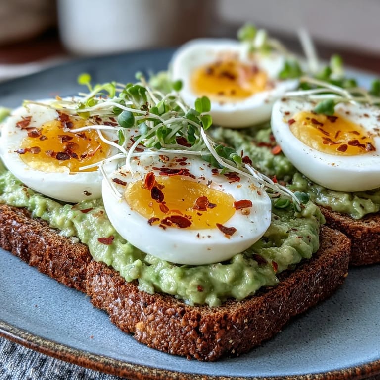 Wholesome Clean Eating Avocado Toast topped with microgreens, olive oil, and bright citrus notes.