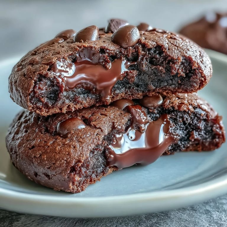 Soft, fudgy protein cookies made with cottage cheese and oat flour, topped with mini chocolate chips for extra indulgence.  